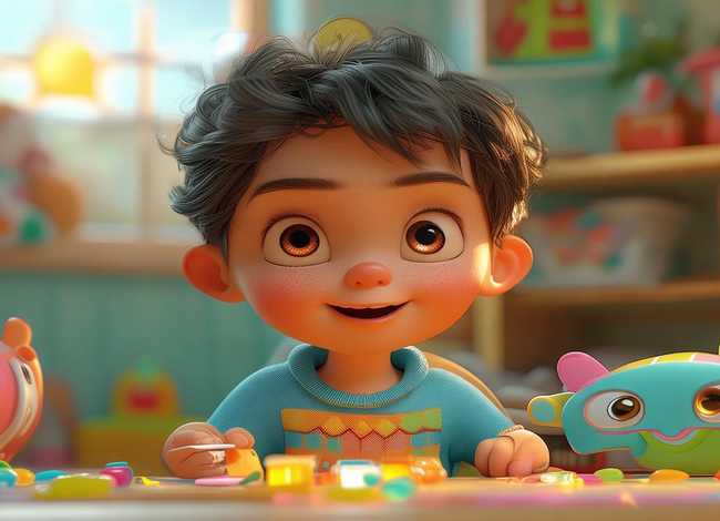 儿童自己吃药动画故事（幼儿自己吃药简笔画图片）