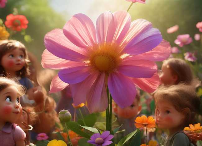 关于花朵的儿童故事；关于花朵的故事幼儿