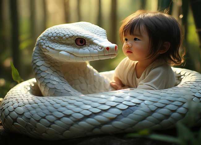 白蛇传儿童故事文本（白蛇传故事文字）