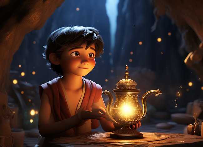 阿拉丁神灯故事简化版，阿拉丁神灯故事简化版视频