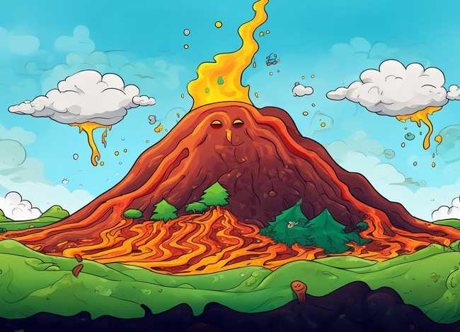 儿童故事火山的故事（火山的绘本故事）