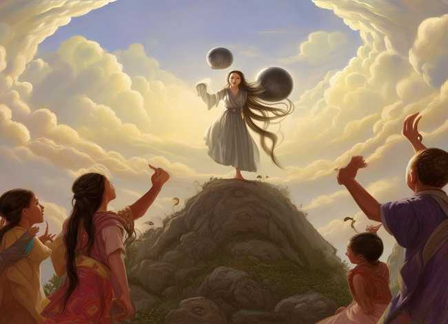 女娲补天儿童故事文字带拼音 - 女娲补天的故事拼音加汉字的