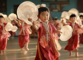 霸王别姬儿童舞蹈扇子舞 - 霸王别姬儿童扇子舞蹈教程