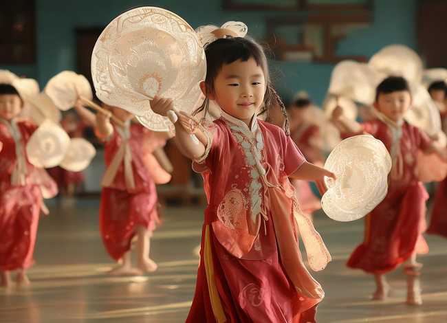 霸王别姬儿童舞蹈扇子舞 - 霸王别姬儿童扇子舞蹈教程