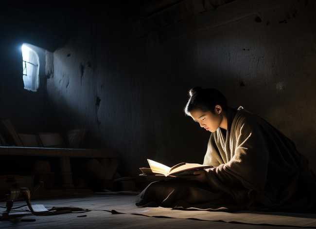 凿壁偷光的故事原文；凿壁偷光的故事原文翻译