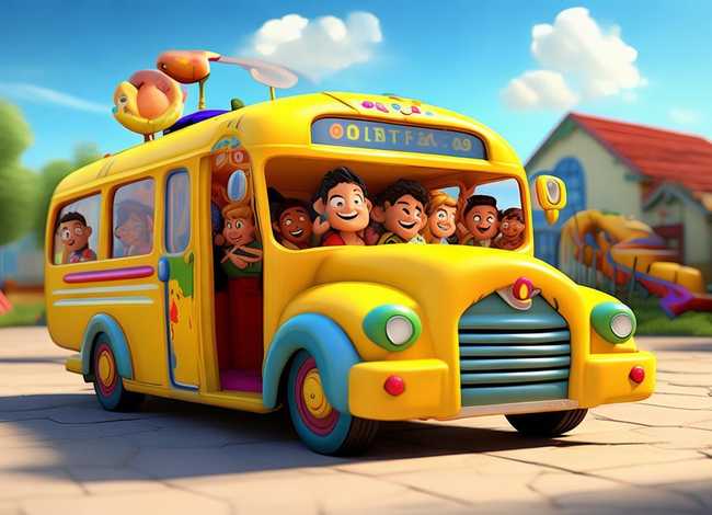 儿童开心巴士 宝宝巴士开开心心上幼儿园