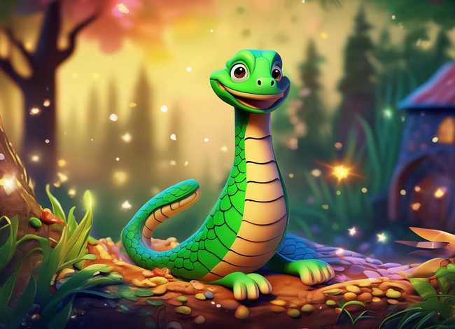 儿童小蛇绘本故事集、小蛇的绘本故事