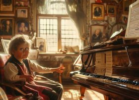 音乐家儿童故事；音乐家的音乐故事