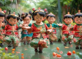 粤语童谣绘画；粤语童谣绘画图片