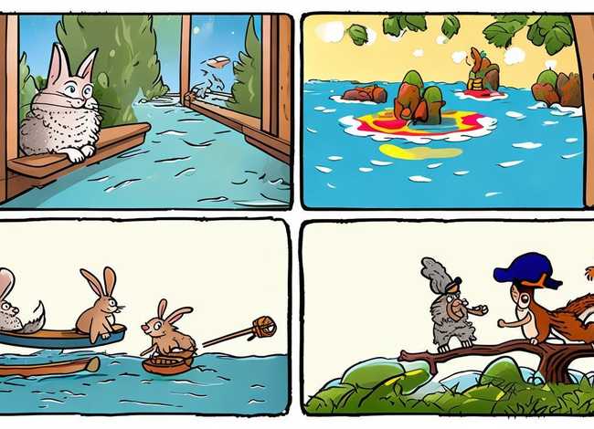 四格图画 故事、四格图画 故事大全