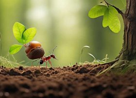 蚂蚁报恩寓言故事（蚂蚁报恩寓言故事原文）