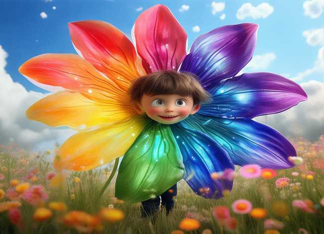 神奇的七色花幼儿故事 - 神奇的七色花幼儿故事简介