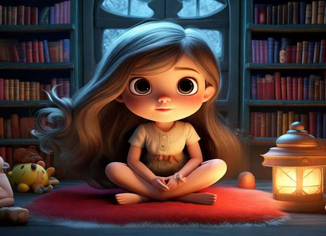 儿童小女生的故事 - 小女生的故事书