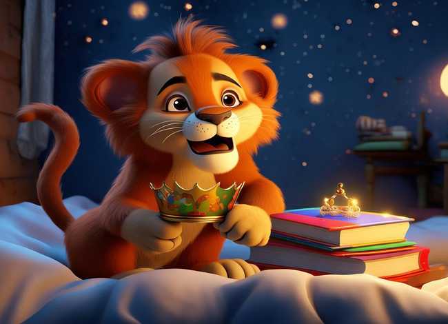 儿童睡前经典故事小狮子（儿童睡前经典故事爱说大话的狮子）
