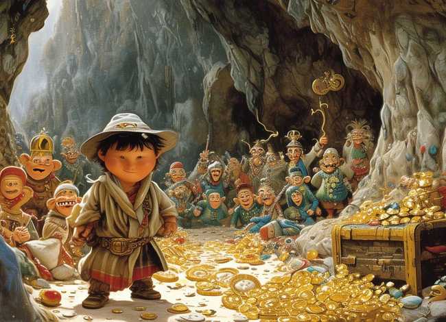 阿里巴巴和四十大盗丅集儿童故事（阿里巴巴和四十大盗的故事短篇）