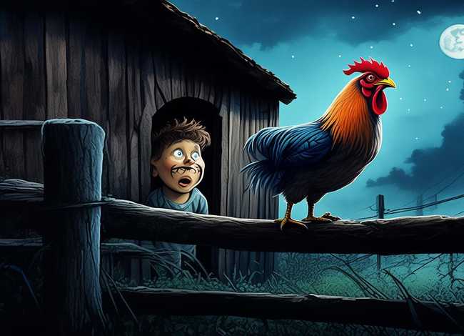 半夜鸡叫的故事儿童版 - 半夜鸡叫故事文字版