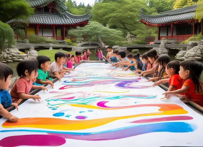 儿童水墨画故事 - 幼儿园水墨画课程故事