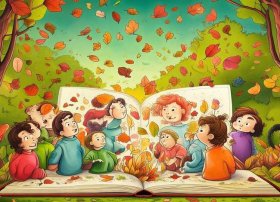 有关树叶的儿童故事 - 有关树叶的绘本故事幼儿园