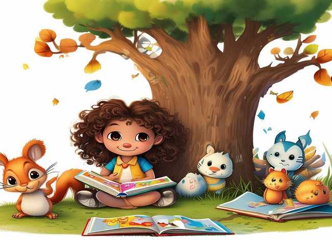 有文字和图片的儿童故事 - 带图片和文字的故事