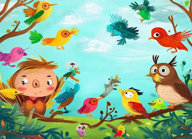 小鸟的儿童故事大全、小鸟幼儿故事大全