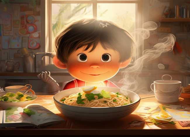 一碗面的故事儿童 一碗面的故事作文500字