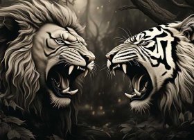 狮吼虎啸的传说故事、狮吼虎啸的传说故事视频