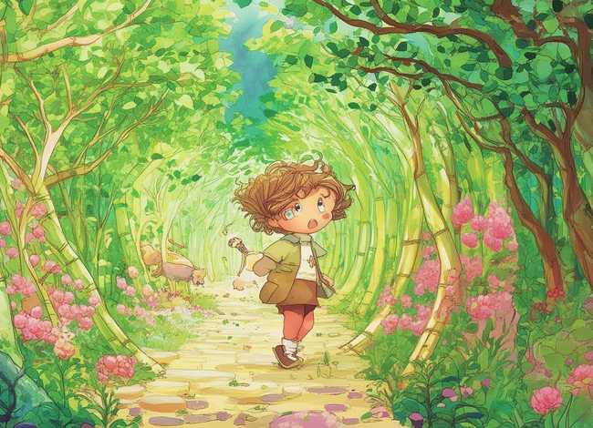 桃花源的故事幼儿绘本（桃花源的故事幼儿绘本图片）