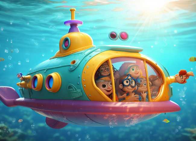 潜水艇儿童科普；儿童版潜水艇