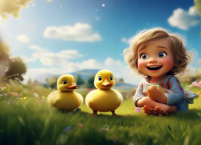 鸭子的儿童故事、鸭子的幼儿故事