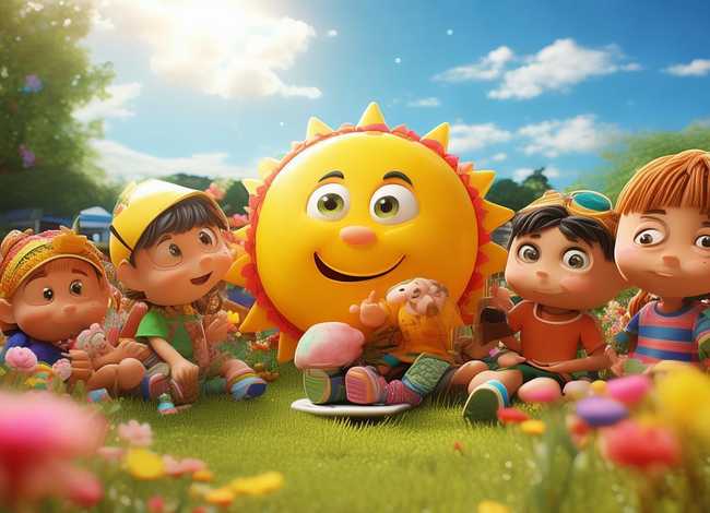 太阳的故事儿童 - 太阳的故事幼儿