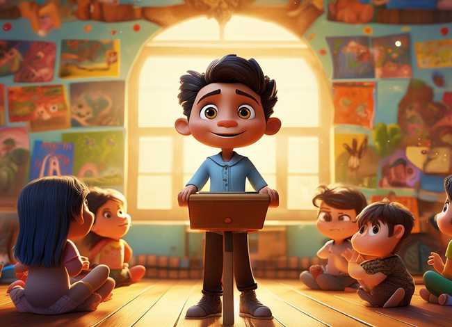 儿童童话故事演讲（儿童童话故事演讲3-5分钟）