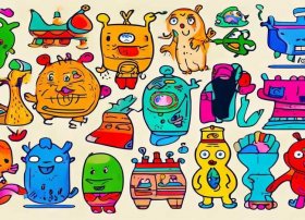 绘本故事儿童画简笔画、绘本故事简笔画15张