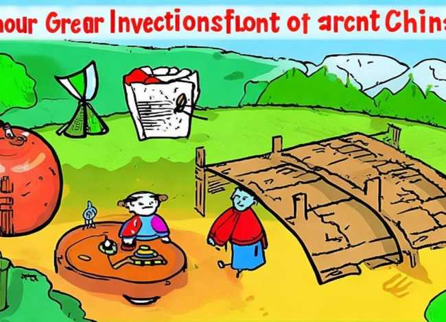 四大发明幼儿图画 四大发明幼儿图画简单