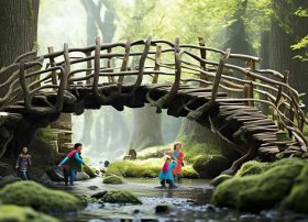 奇怪的桥儿童故事50字（奇怪的桥幼儿故事）