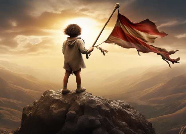 坚持到底的儿童故事，坚持到底的寓言故事