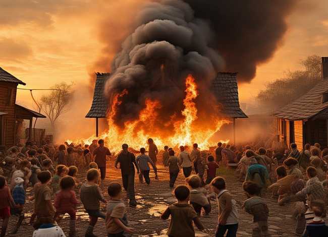 《着火了》儿童故事完整版、着火了儿童故事完整版