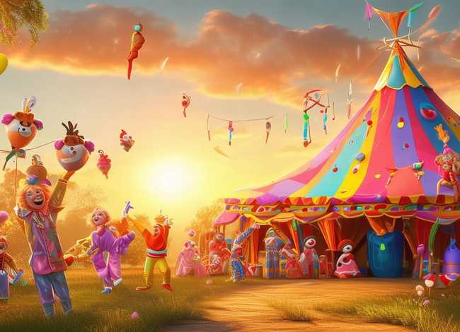 儿童睡前故事马戏团的故事、马戏团幼儿故事