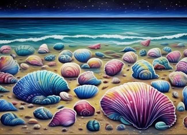 贝壳故事绘画 贝壳故事绘画图片大全 贝壳故事绘画 贝壳故事绘画图片大全