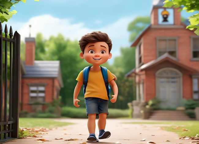 小孩上学故事（小孩上学故事短篇）