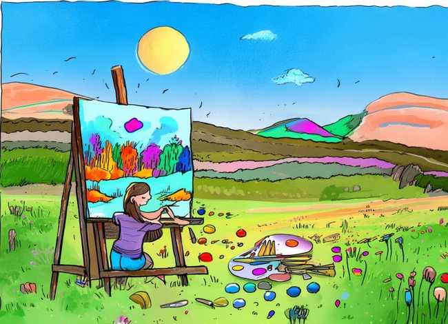 绘画图故事 - 图画故事手绘