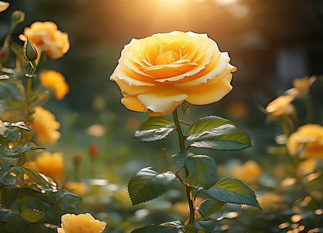 黄色月季小故事 - 黄色月季小故事大全