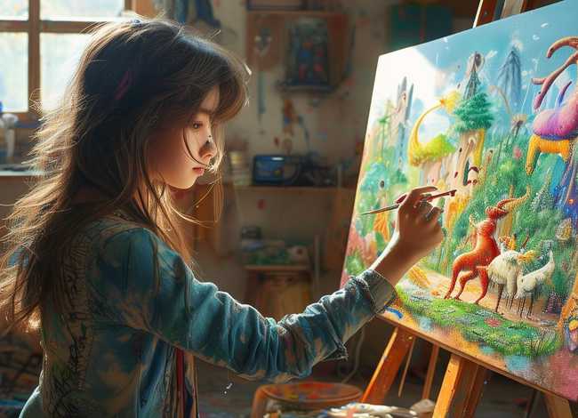 画家 小故事(画家小故事读后感) 画家 小故事(画家小故事读后感)