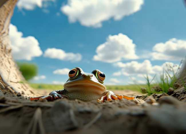 坐井观天故事，坐井观天故事视频 寓言故事