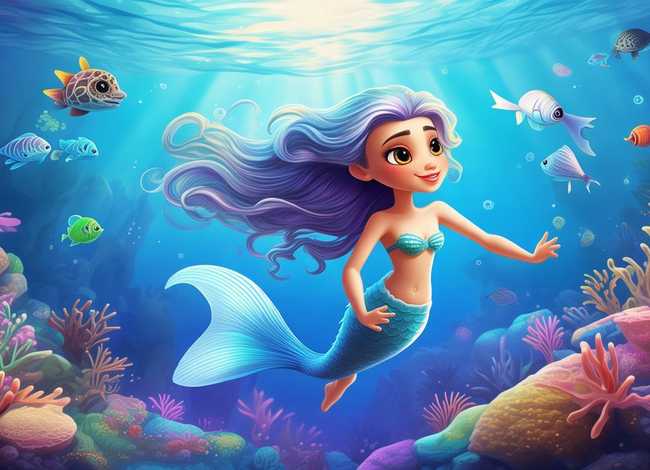 美人鱼故事儿童版（美人鱼少儿故事）