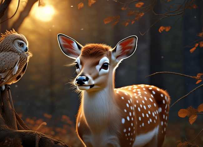 梅花鹿故事，梅花鹿故事睡前故事