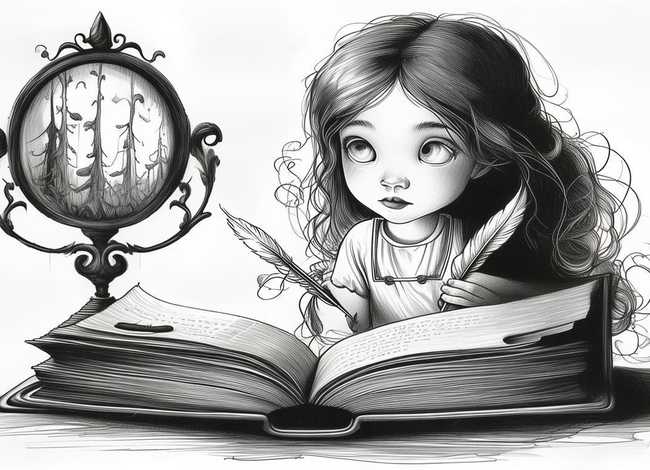 画一幅故事图简笔画，画一幅故事图简笔画让大家猜一猜