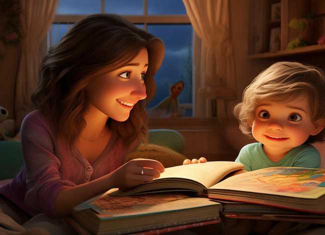 妈妈讲故事动画片 - 每集妈妈讲一个故事的动画片