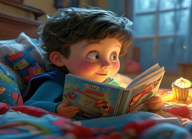 超人故事书儿童（超人故事睡前故事）