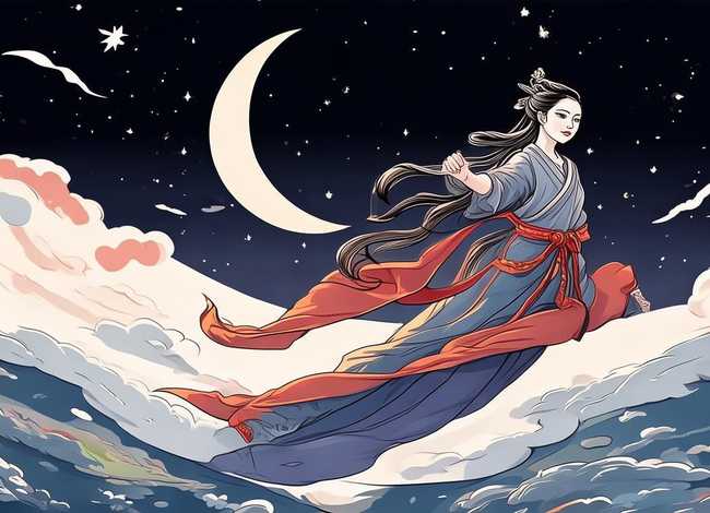 嫦娥奔月神话故事手抄报内容 - 嫦娥奔月神话故事手抄报内容怎么写