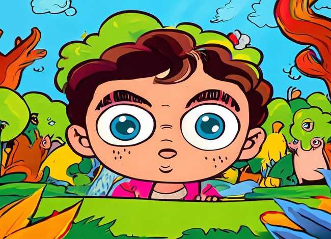 儿童故事插画连环画 - 幼儿故事简笔画连环画20张